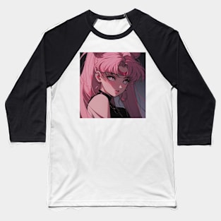 Pink haired anime cutie Baseball T-Shirt